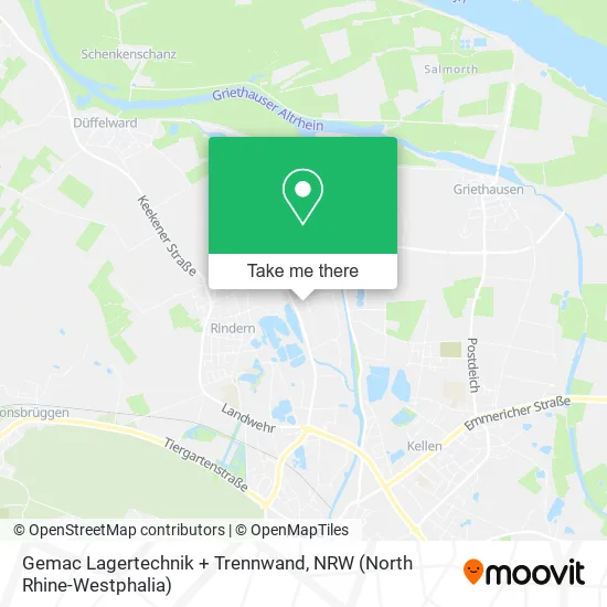 Карта Gemac Lagertechnik + Trennwand