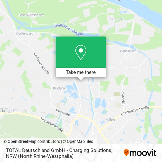 TOTAL Deutschland GmbH - Charging Solutions map