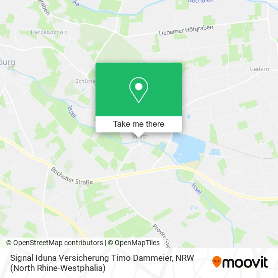 Карта Signal Iduna Versicherung Timo Dammeier
