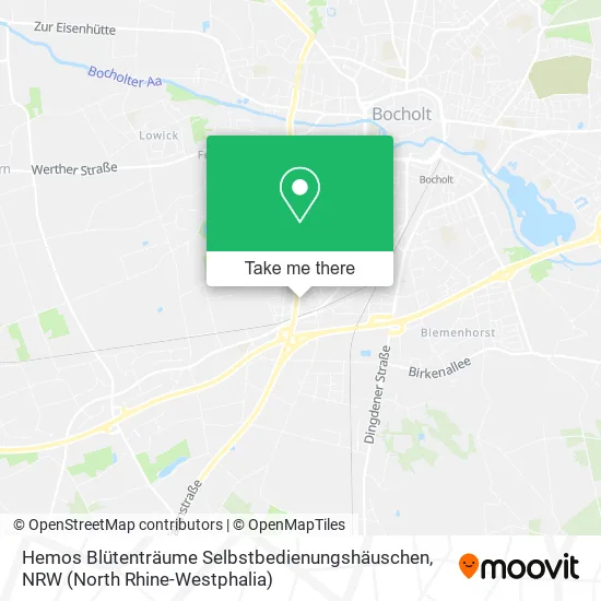 Карта Hemos Blütenträume Selbstbedienungshäuschen