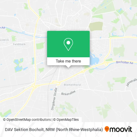 Карта DAV Sektion Bocholt