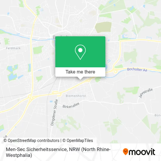 Men-Sec Sicherheitsservice map