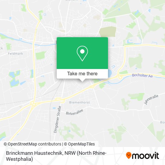 Brinckmann Haustechnik map