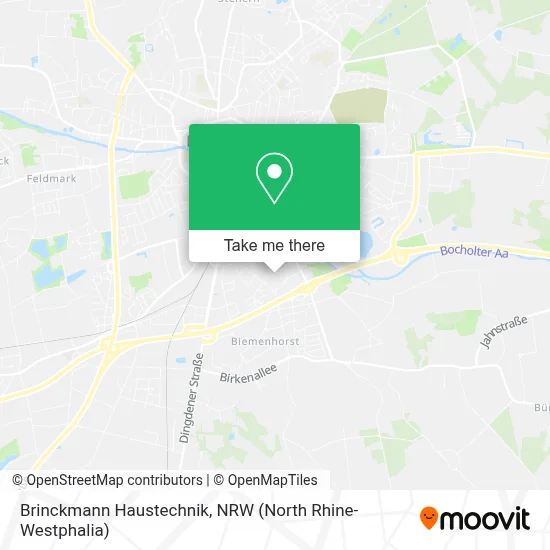 Brinckmann Haustechnik map