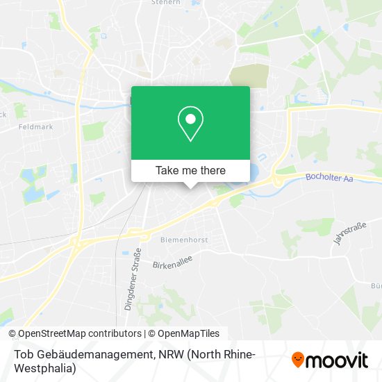 Tob Gebäudemanagement map