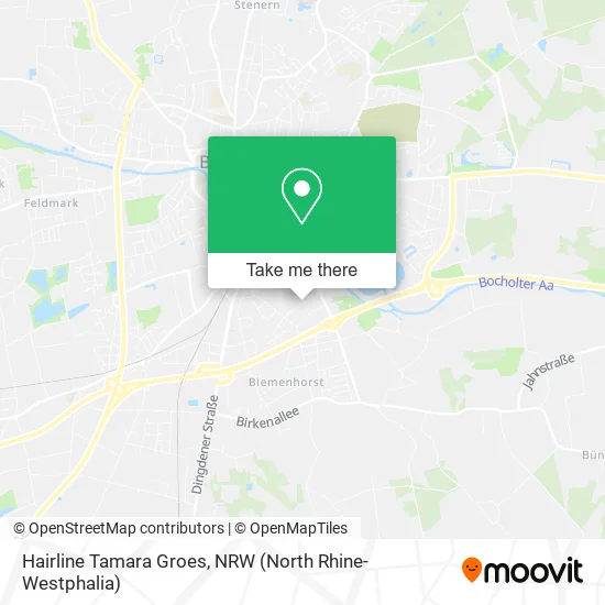 Hairline Tamara Groes map