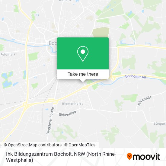 Ihk Bildungszentrum Bocholt map