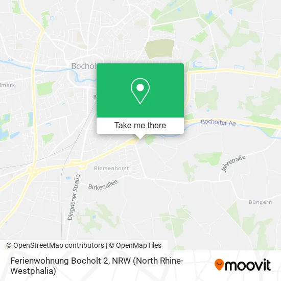 Ferienwohnung Bocholt 2 map
