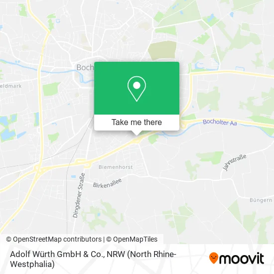 Adolf Würth GmbH & Co. map