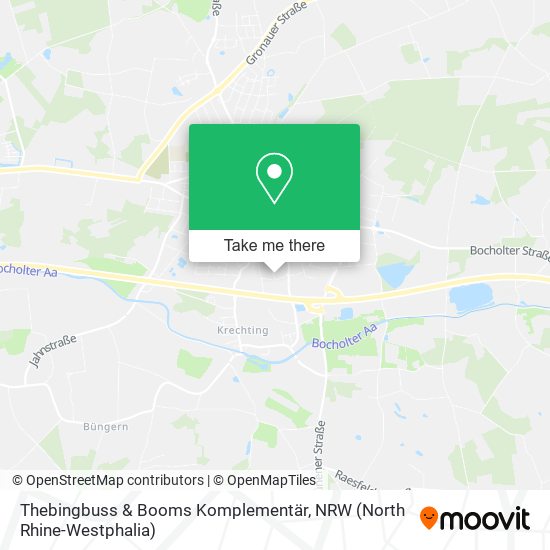 Карта Thebingbuss & Booms Komplementär