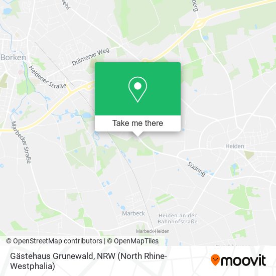 Gästehaus Grunewald map