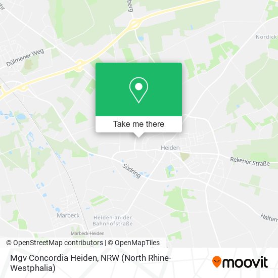 Mgv Concordia Heiden map