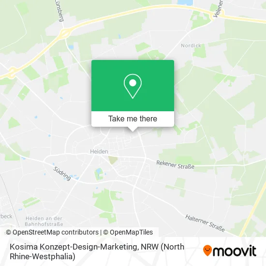 Карта Kosima Konzept-Design-Marketing