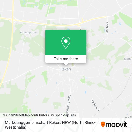 Marketinggemeinschaft Reken map