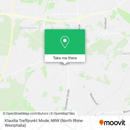 Klaudia Treffpunkt Mode map