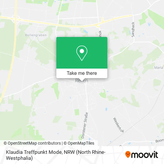 Карта Klaudia Treffpunkt Mode