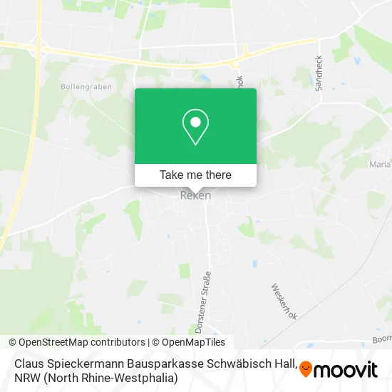 Claus Spieckermann Bausparkasse Schwäbisch Hall map