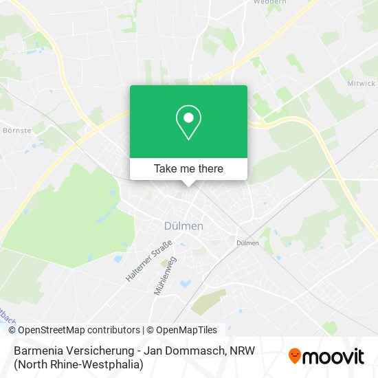 Barmenia Versicherung - Jan Dommasch map