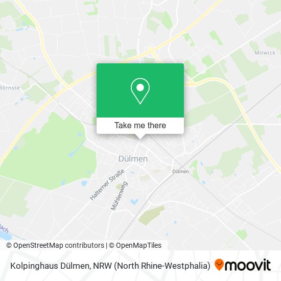 Kolpinghaus Dülmen map