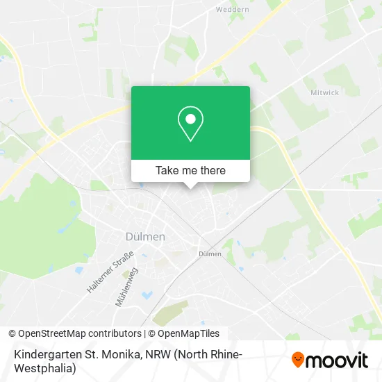 Kindergarten St. Monika map