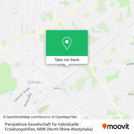 Perspektive Gesellschaft für Individuelle Erziehungshilfen map