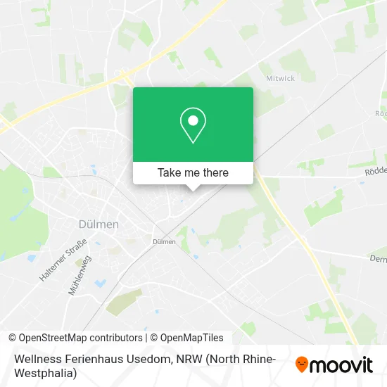 Wellness Ferienhaus Usedom map