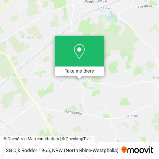 Карта SG Djk Rödder 1965