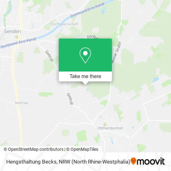 Карта Hengsthaltung Becks
