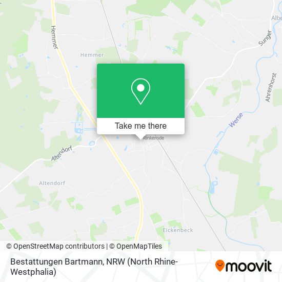 Bestattungen Bartmann map