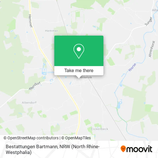 Bestattungen Bartmann map