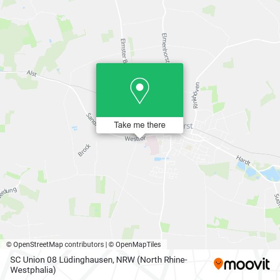 SC Union 08 Lüdinghausen map