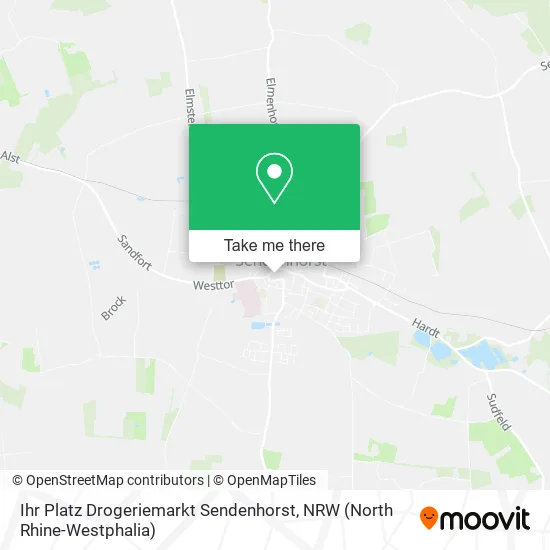 Ihr Platz Drogeriemarkt Sendenhorst map
