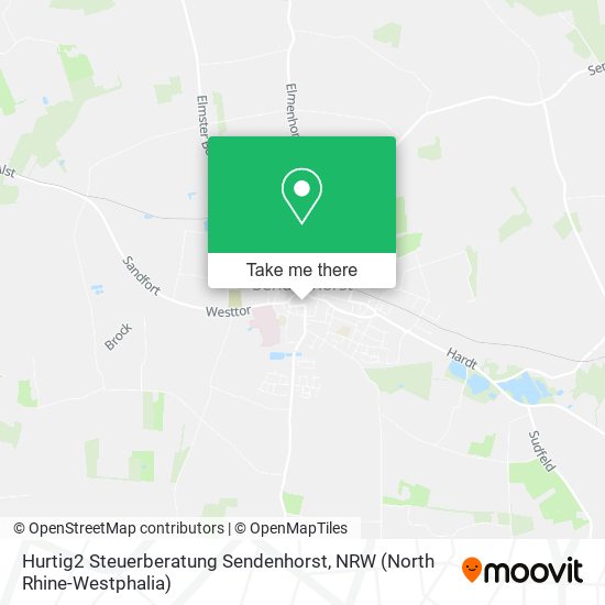 Hurtig2 Steuerberatung Sendenhorst map