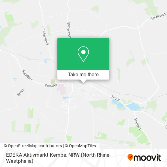 Карта EDEKA Aktivmarkt Kempe