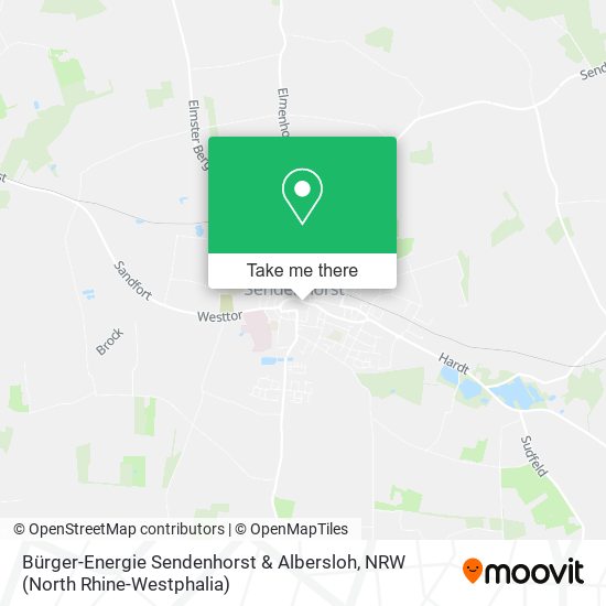 Bürger-Energie Sendenhorst & Albersloh map