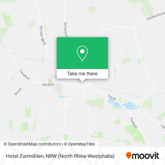 Hotel Zurmühlen map
