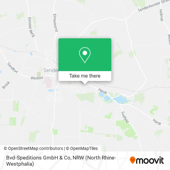 Bvd-Speditions GmbH & Co map