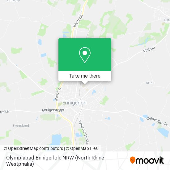 Olympiabad Ennigerloh map