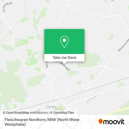Fleischwaren Nordhorn map