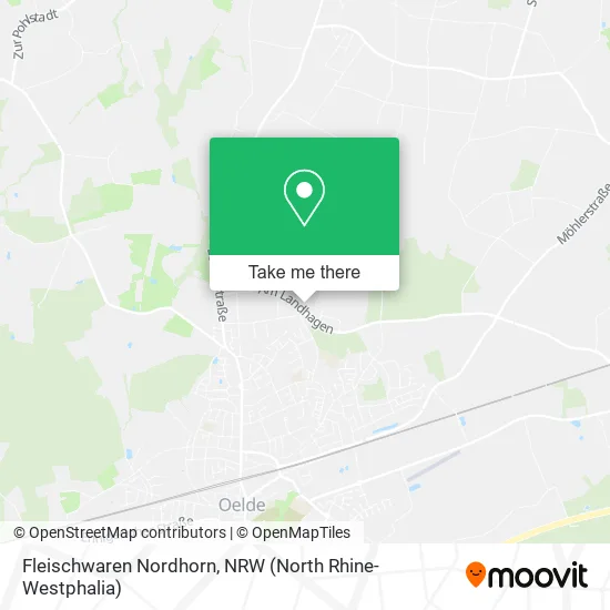 Карта Fleischwaren Nordhorn