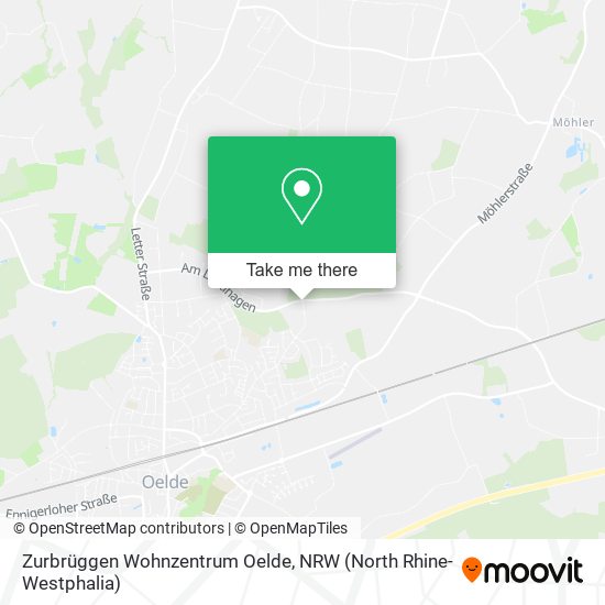 Zurbrüggen Wohnzentrum Oelde map