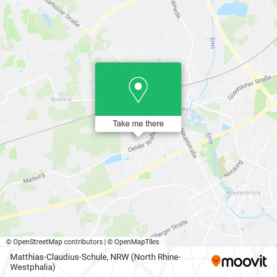 Карта Matthias-Claudius-Schule
