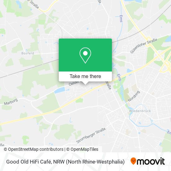 Good Old HiFi Café map