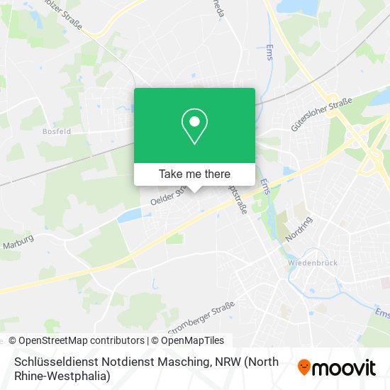 Schlüsseldienst Notdienst Masching map