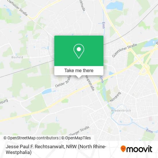 Jesse Paul F. Rechtsanwalt map