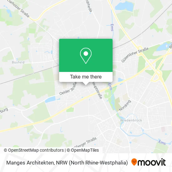 Карта Manges Architekten