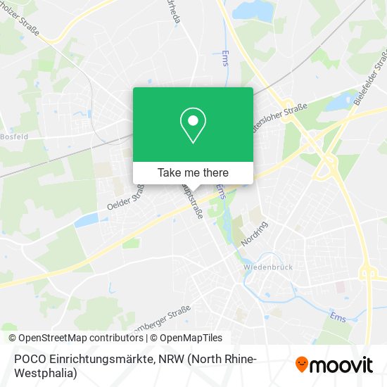 POCO Einrichtungsmärkte map