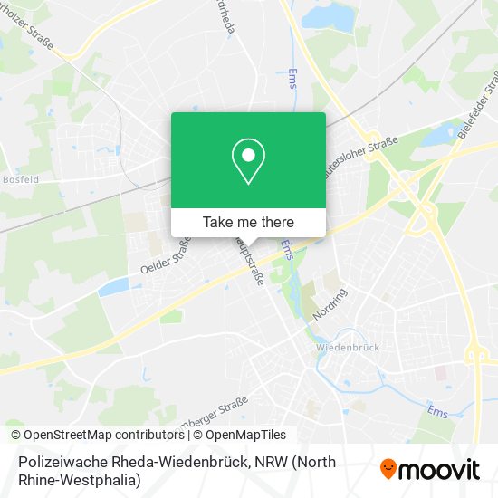 Polizeiwache Rheda-Wiedenbrück map