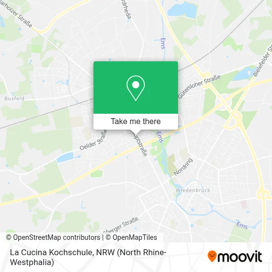 La Cucina Kochschule map