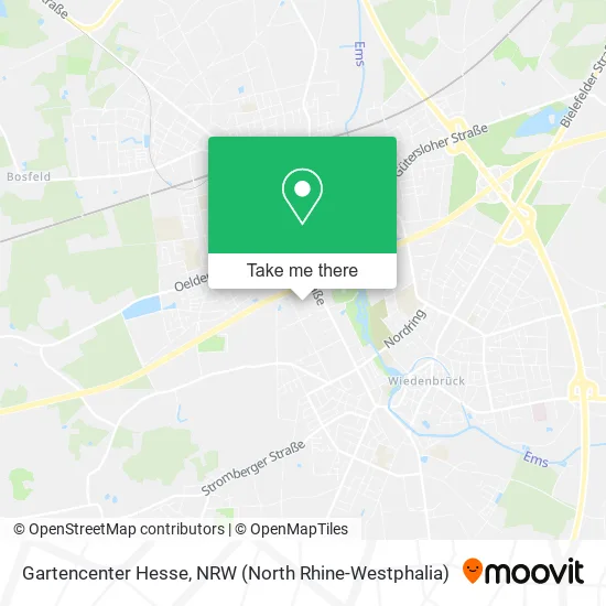 Карта Gartencenter Hesse